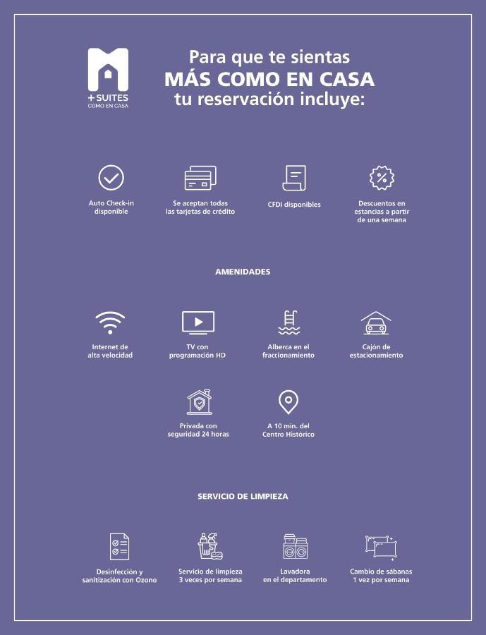 +Ms +Fascinante Suite +Alberca Y Jardines + Bernardo Quintana 18B Mendiola エクステリア 写真